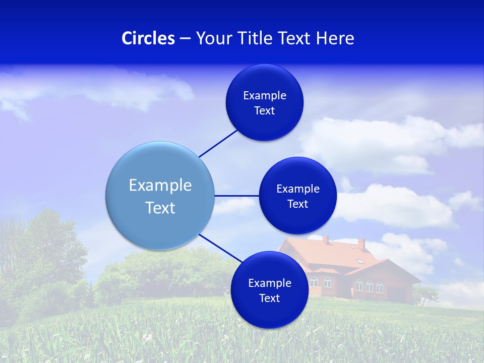 Green Hill House PowerPoint Template