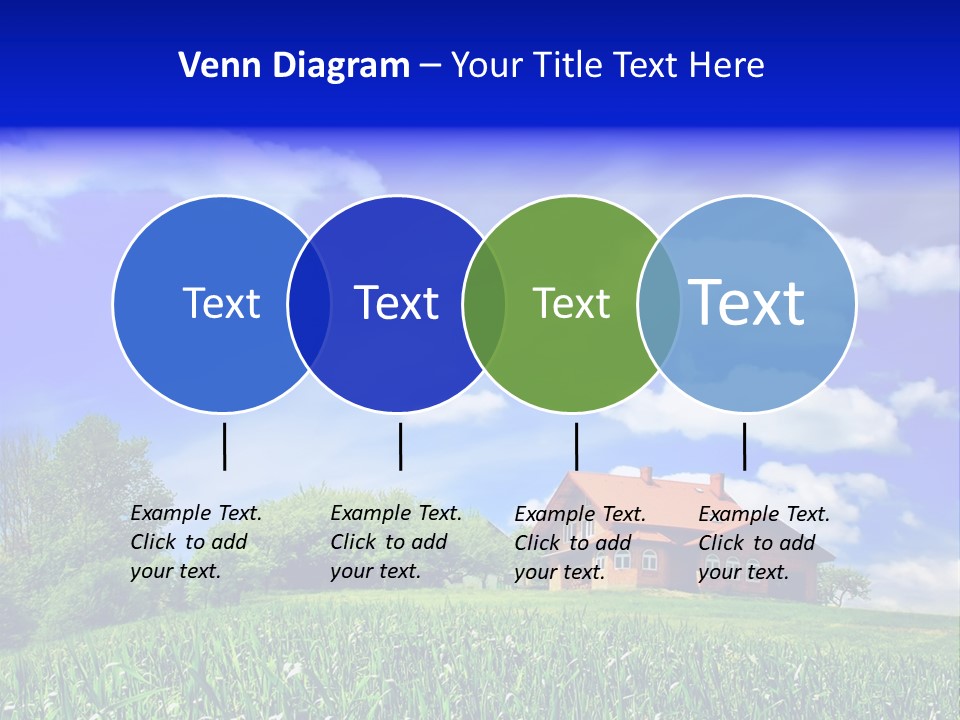 Green Hill House PowerPoint Template
