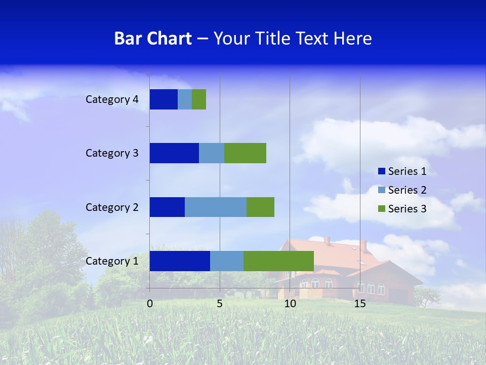Green Hill House PowerPoint Template