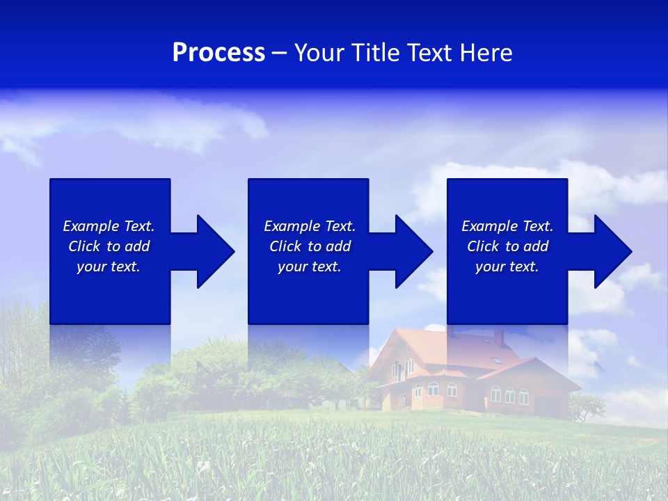 Green Hill House PowerPoint Template