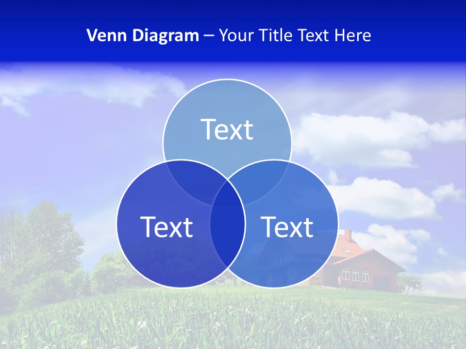 Green Hill House PowerPoint Template