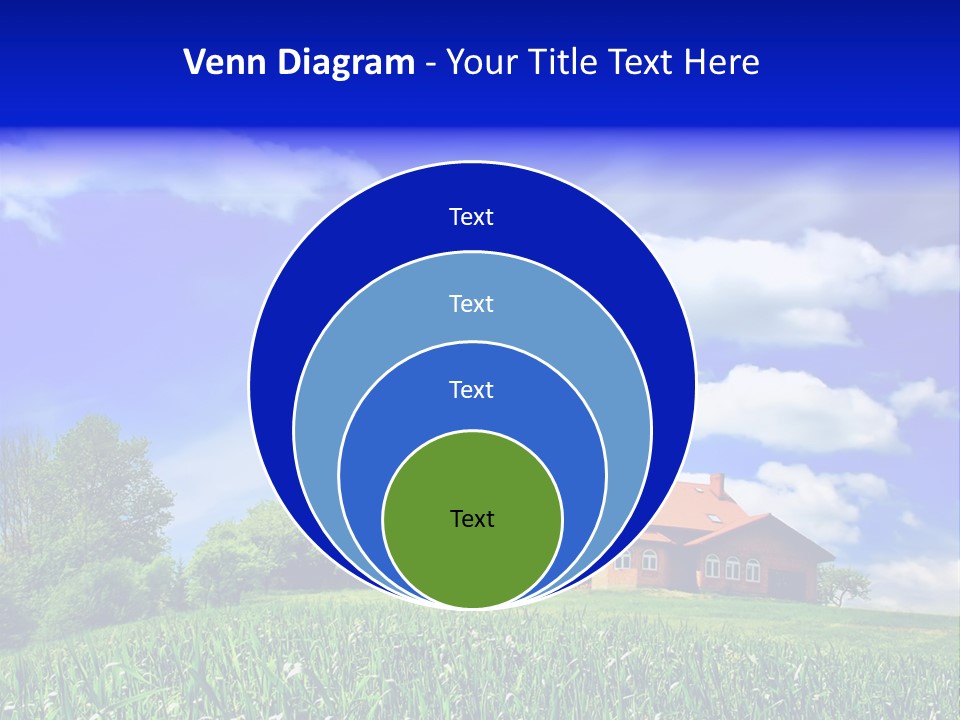 Green Hill House PowerPoint Template