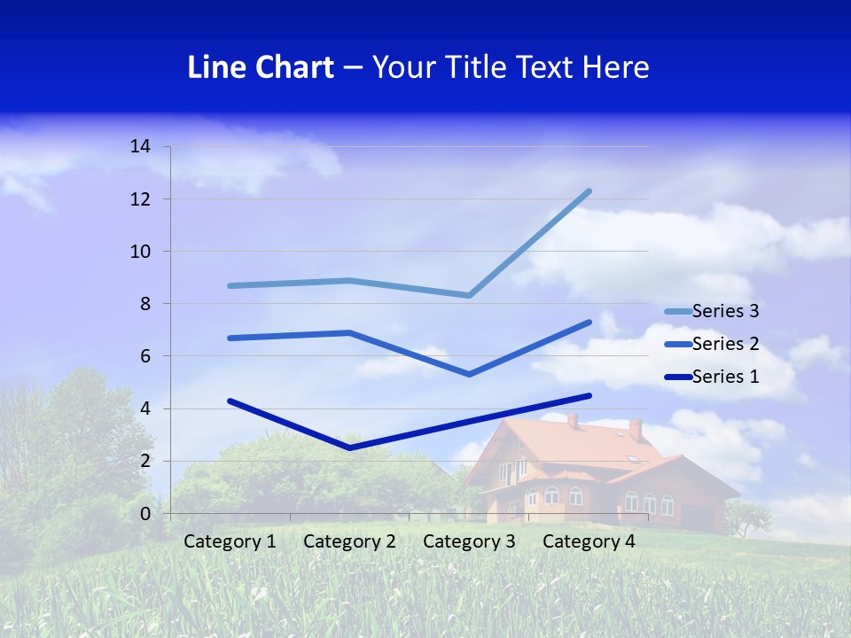 Green Hill House PowerPoint Template