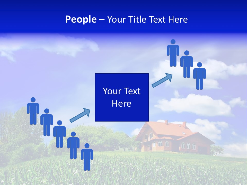 Green Hill House PowerPoint Template