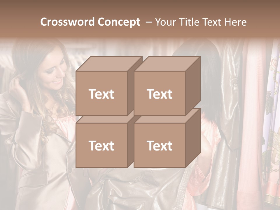 Try On Clothes PowerPoint Template