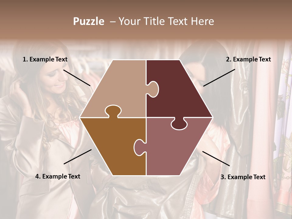 Try On Clothes PowerPoint Template