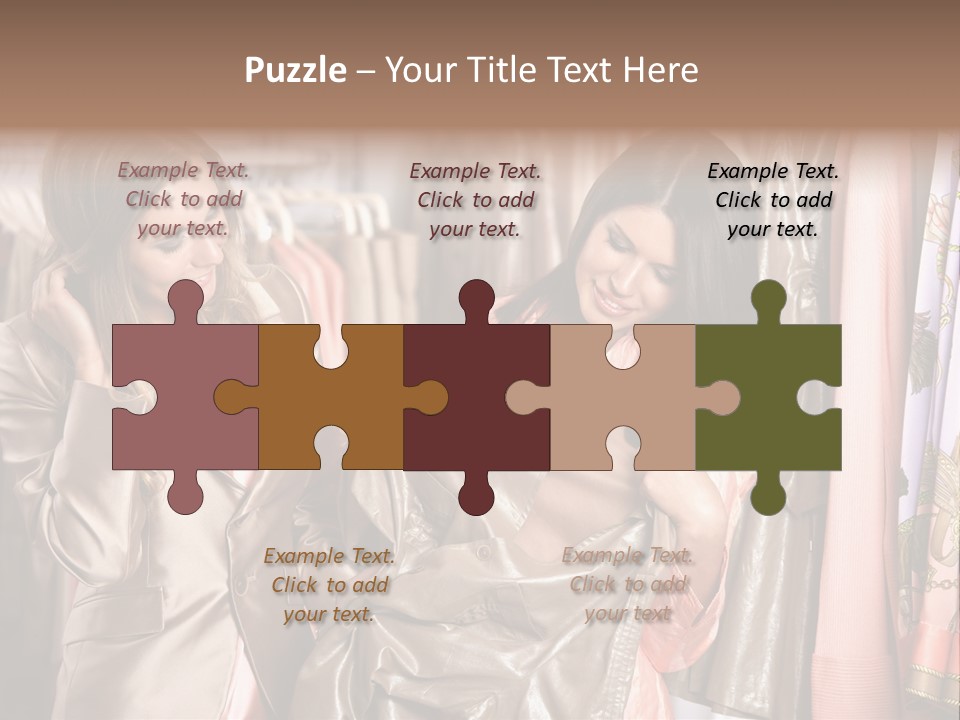 Try On Clothes PowerPoint Template