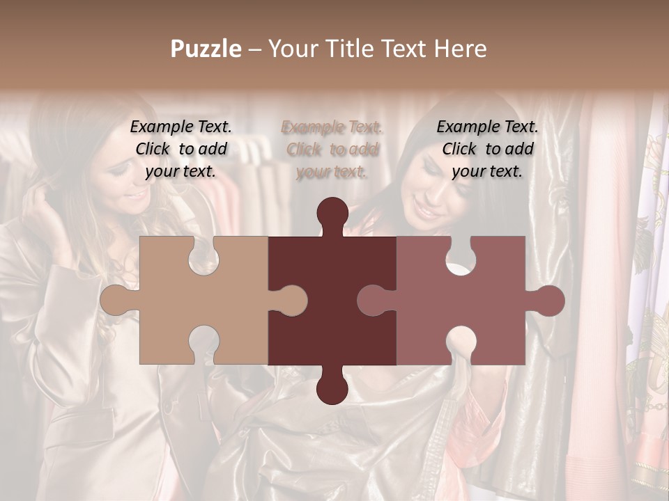 Try On Clothes PowerPoint Template