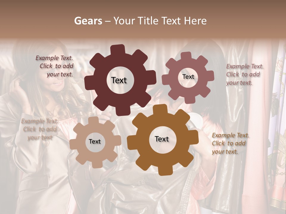 Try On Clothes PowerPoint Template