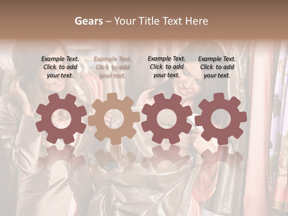 Try On Clothes PowerPoint Template