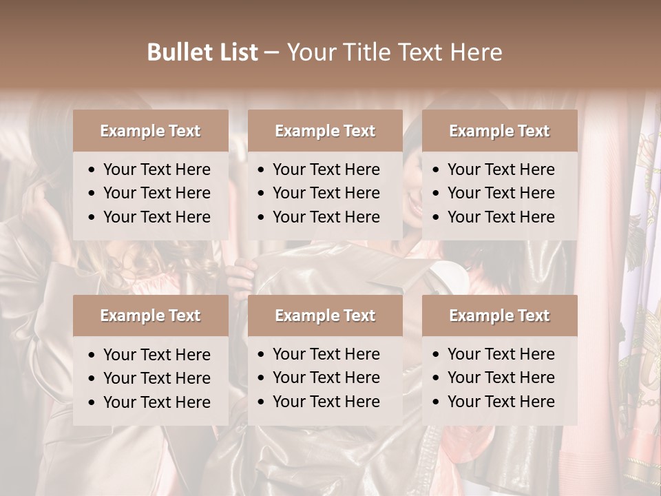 Try On Clothes PowerPoint Template