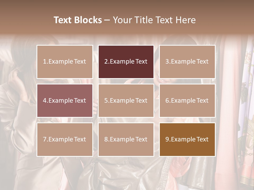 Try On Clothes PowerPoint Template