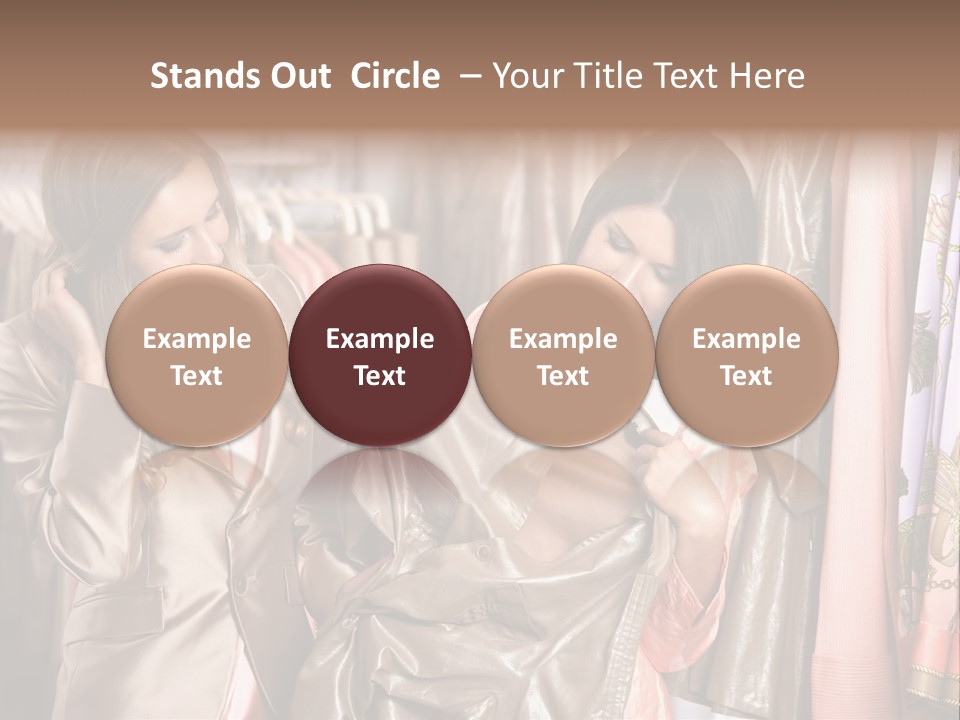 Try On Clothes PowerPoint Template