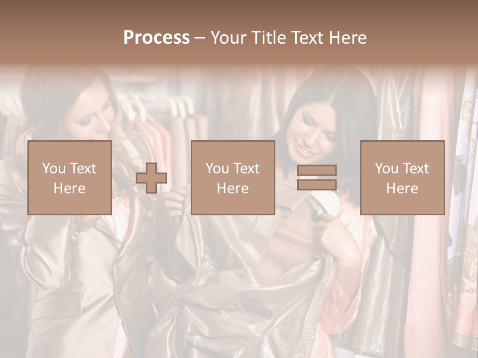 Try On Clothes PowerPoint Template