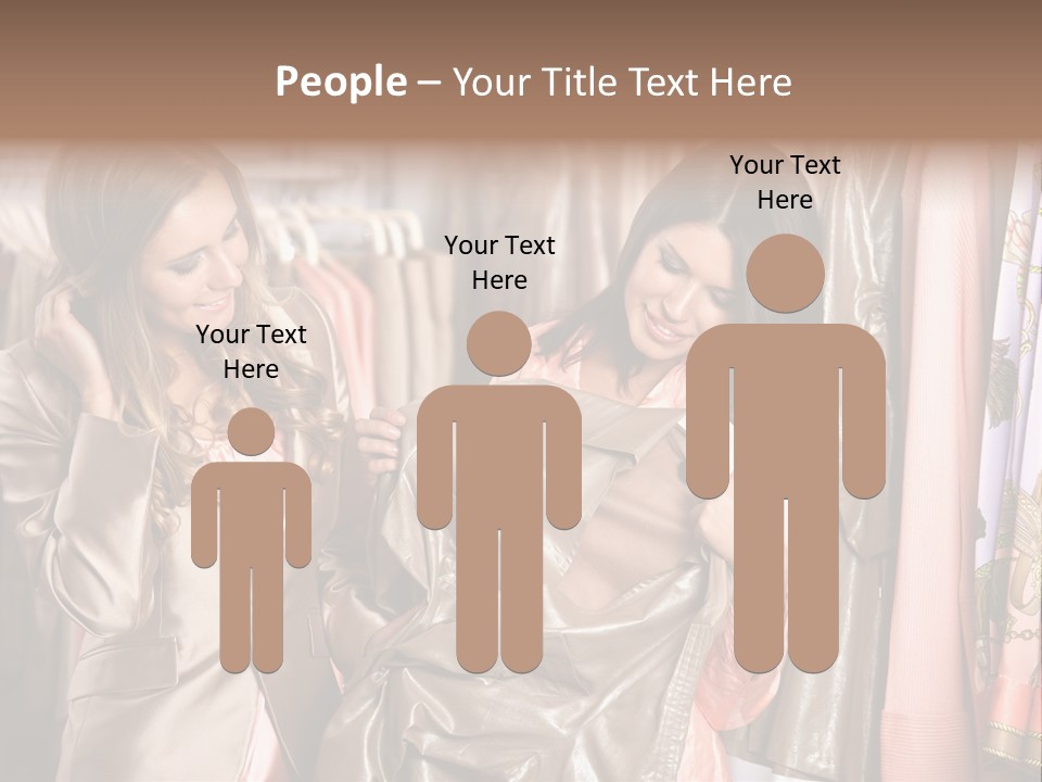 Try On Clothes PowerPoint Template