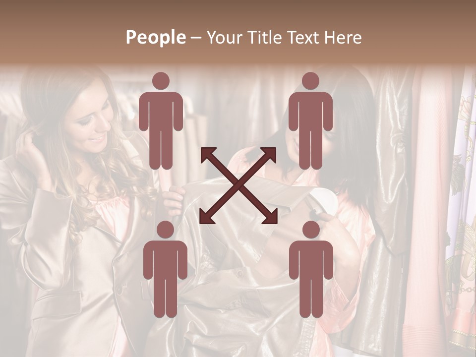 Try On Clothes PowerPoint Template