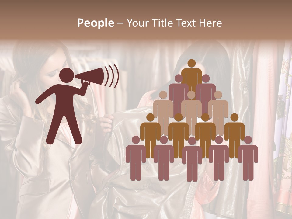 Try On Clothes PowerPoint Template