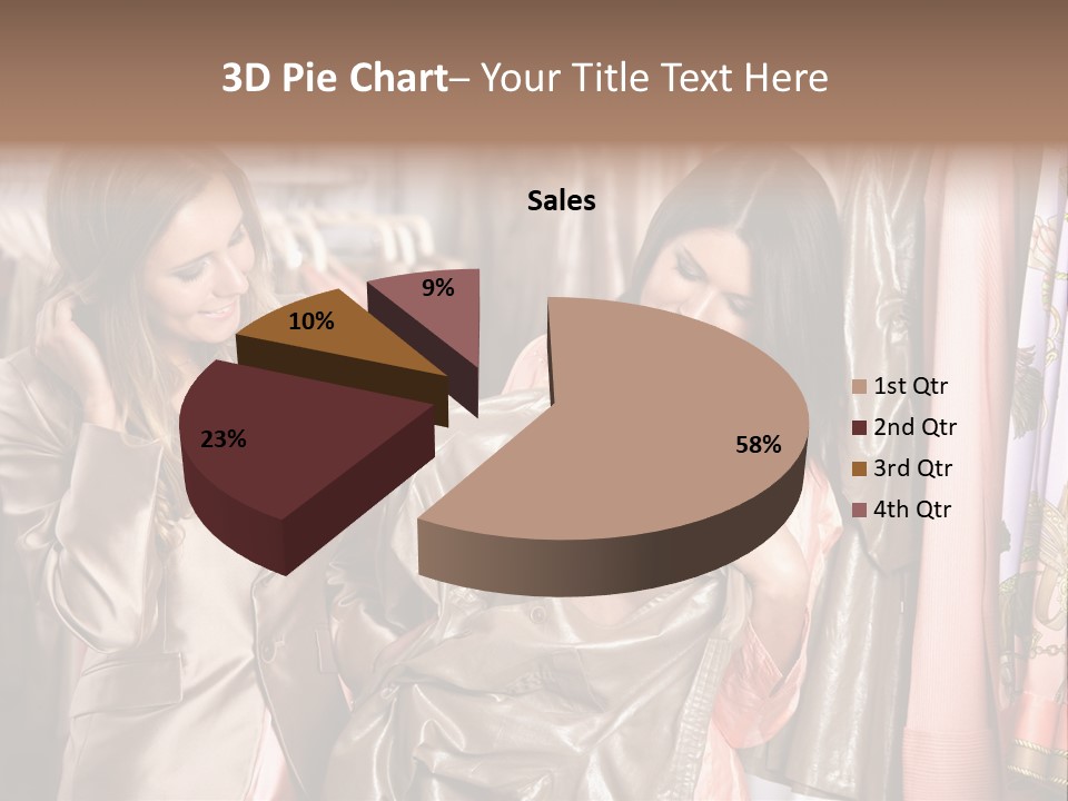 Try On Clothes PowerPoint Template