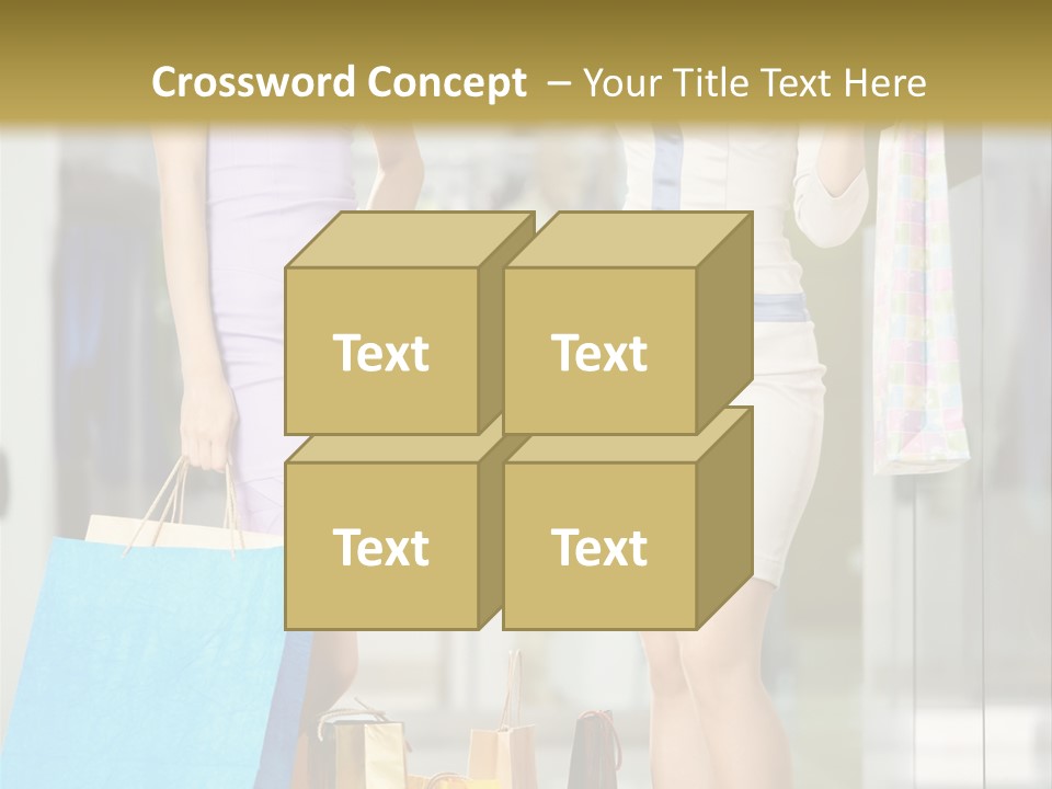 Beautiful Attractive Laughing PowerPoint Template