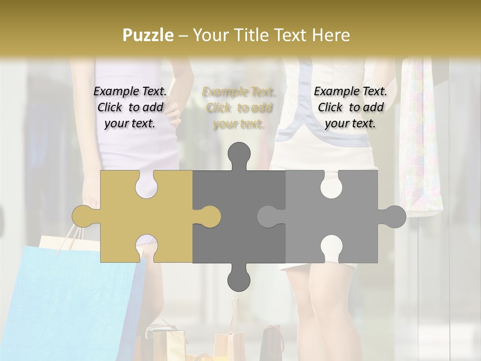 Beautiful Attractive Laughing PowerPoint Template