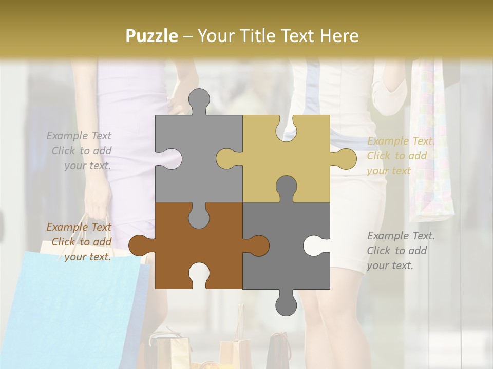 Beautiful Attractive Laughing PowerPoint Template