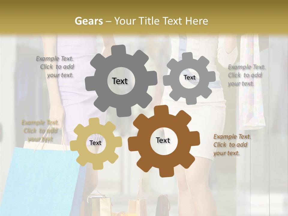 Beautiful Attractive Laughing PowerPoint Template