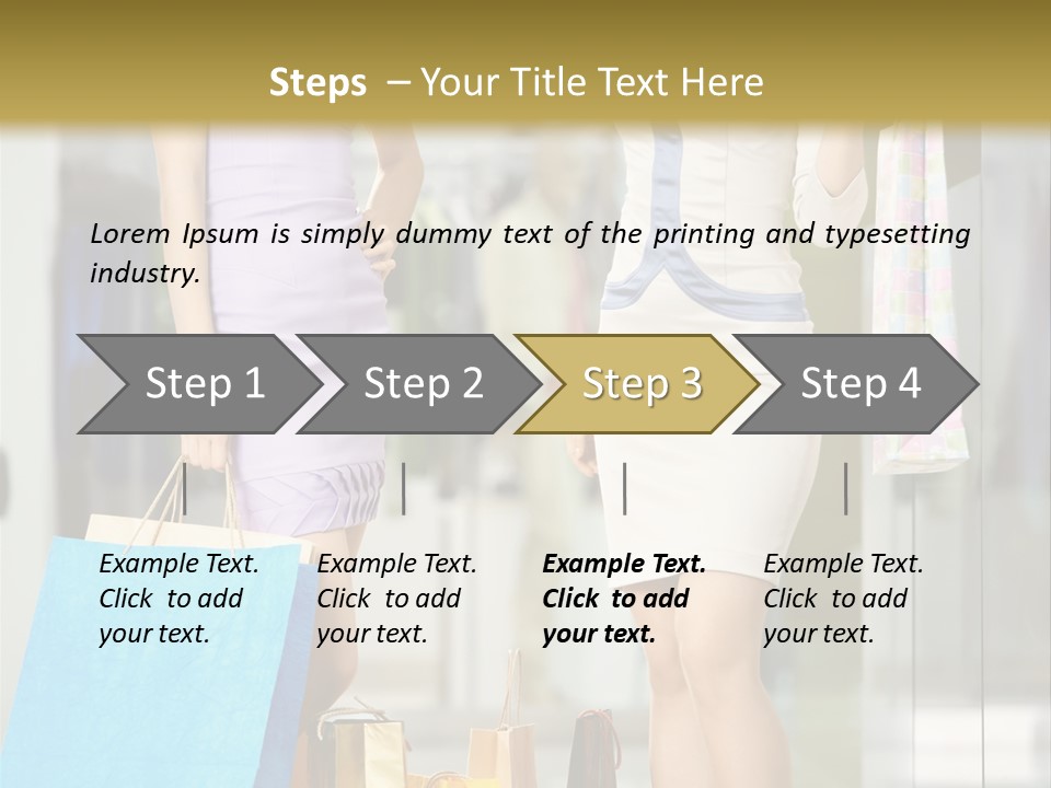 Beautiful Attractive Laughing PowerPoint Template