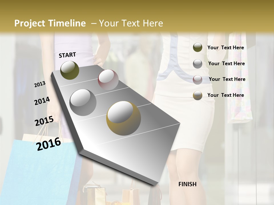 Beautiful Attractive Laughing PowerPoint Template
