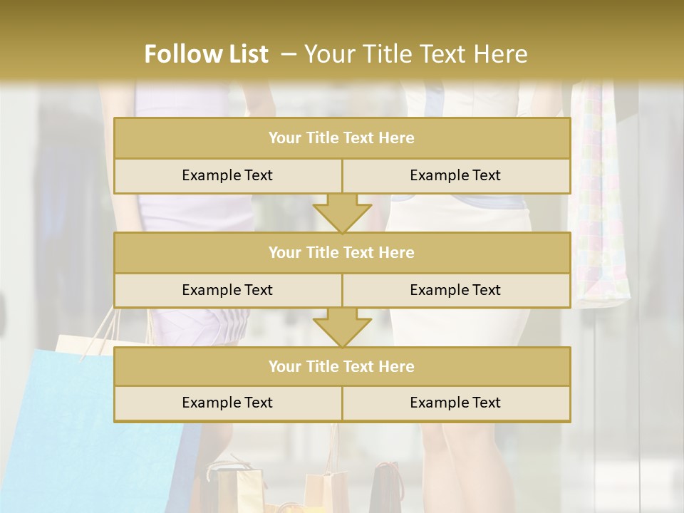 Beautiful Attractive Laughing PowerPoint Template