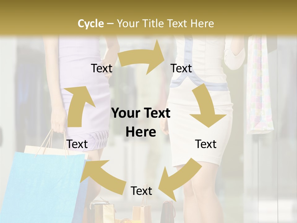 Beautiful Attractive Laughing PowerPoint Template