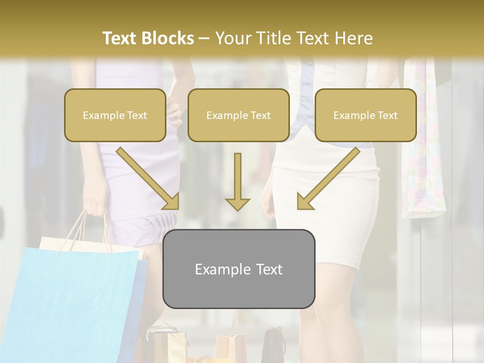 Beautiful Attractive Laughing PowerPoint Template