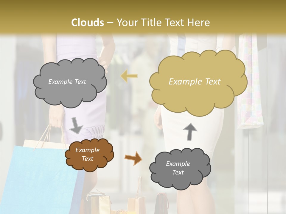 Beautiful Attractive Laughing PowerPoint Template