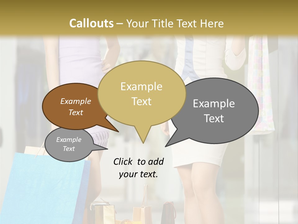 Beautiful Attractive Laughing PowerPoint Template