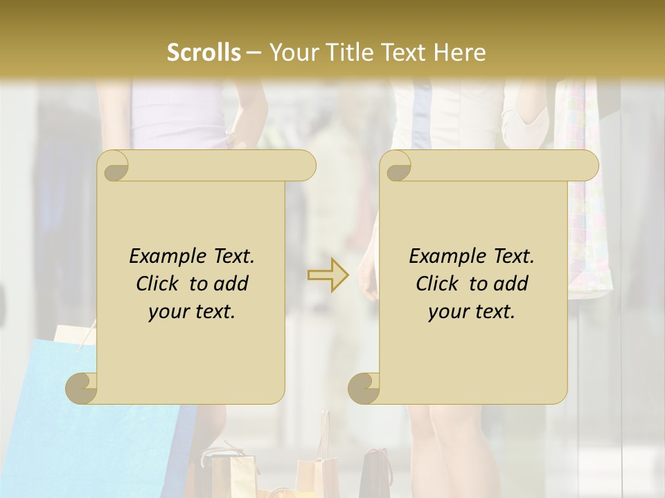 Beautiful Attractive Laughing PowerPoint Template
