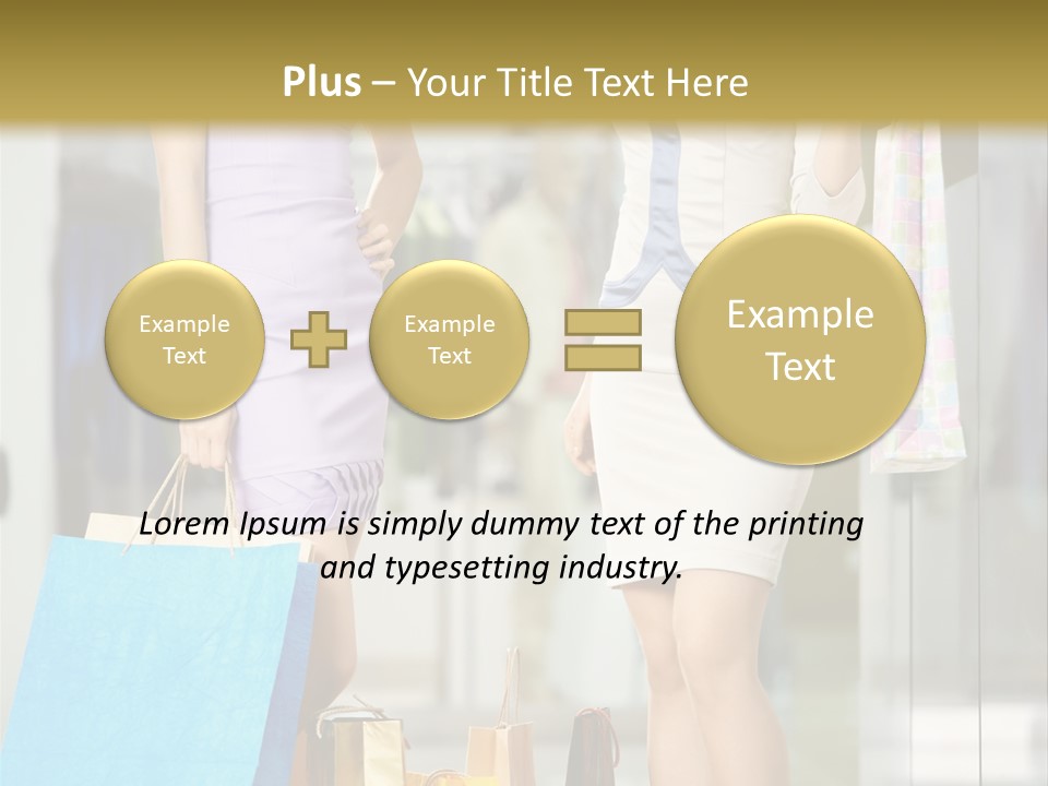Beautiful Attractive Laughing PowerPoint Template