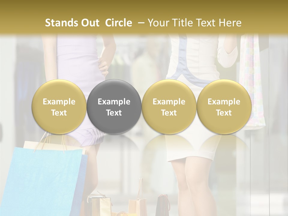 Beautiful Attractive Laughing PowerPoint Template