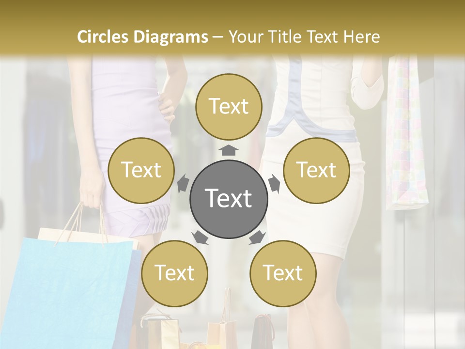 Beautiful Attractive Laughing PowerPoint Template