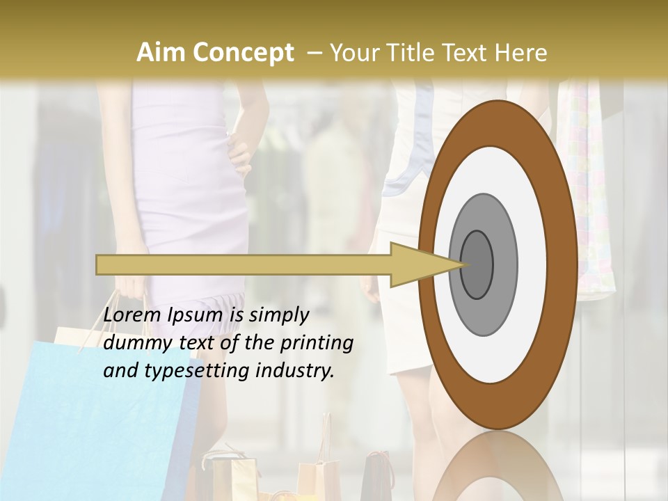 Beautiful Attractive Laughing PowerPoint Template