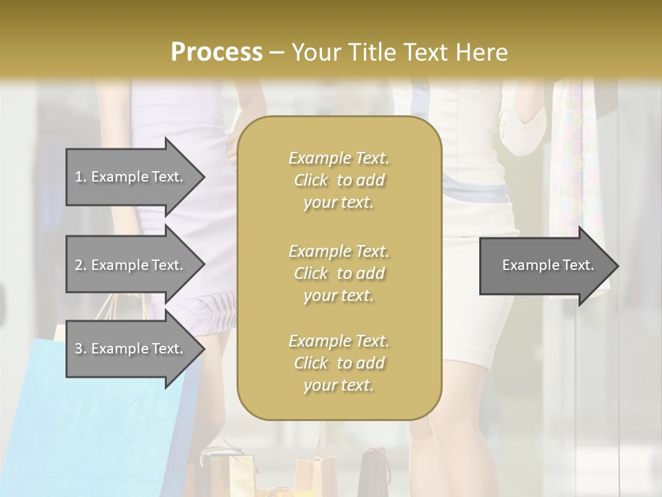 Beautiful Attractive Laughing PowerPoint Template