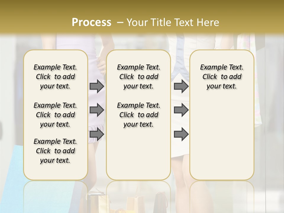 Beautiful Attractive Laughing PowerPoint Template