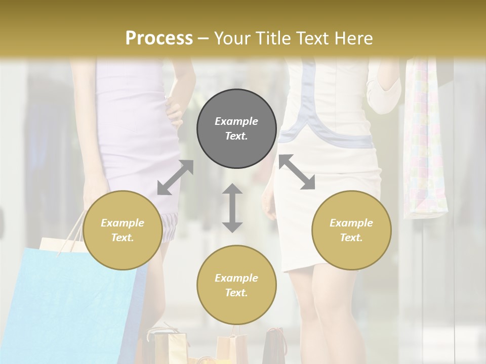 Beautiful Attractive Laughing PowerPoint Template