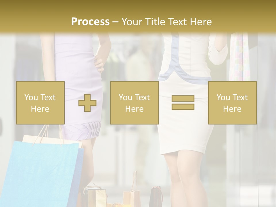 Beautiful Attractive Laughing PowerPoint Template