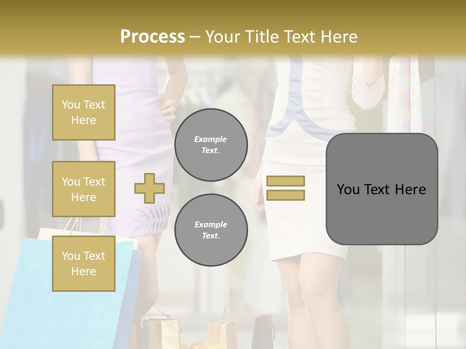 Beautiful Attractive Laughing PowerPoint Template