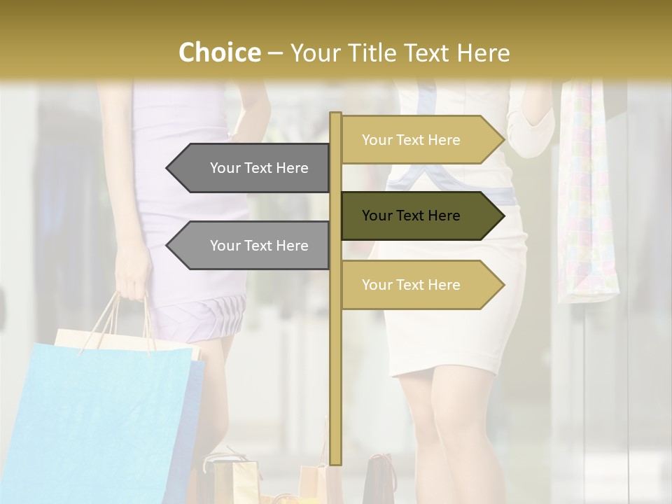 Beautiful Attractive Laughing PowerPoint Template