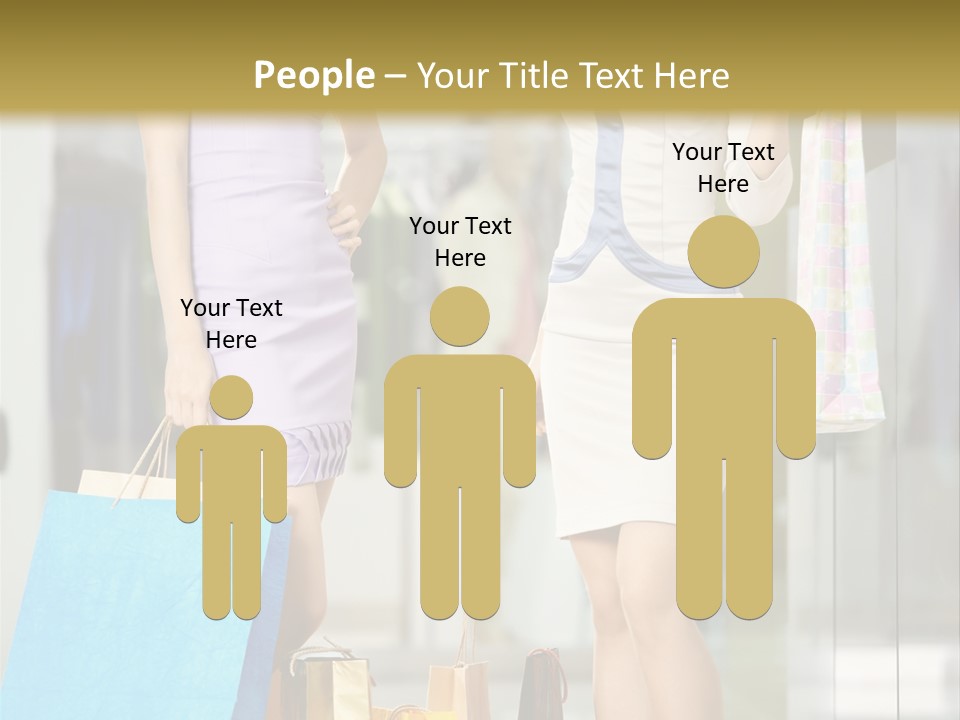 Beautiful Attractive Laughing PowerPoint Template