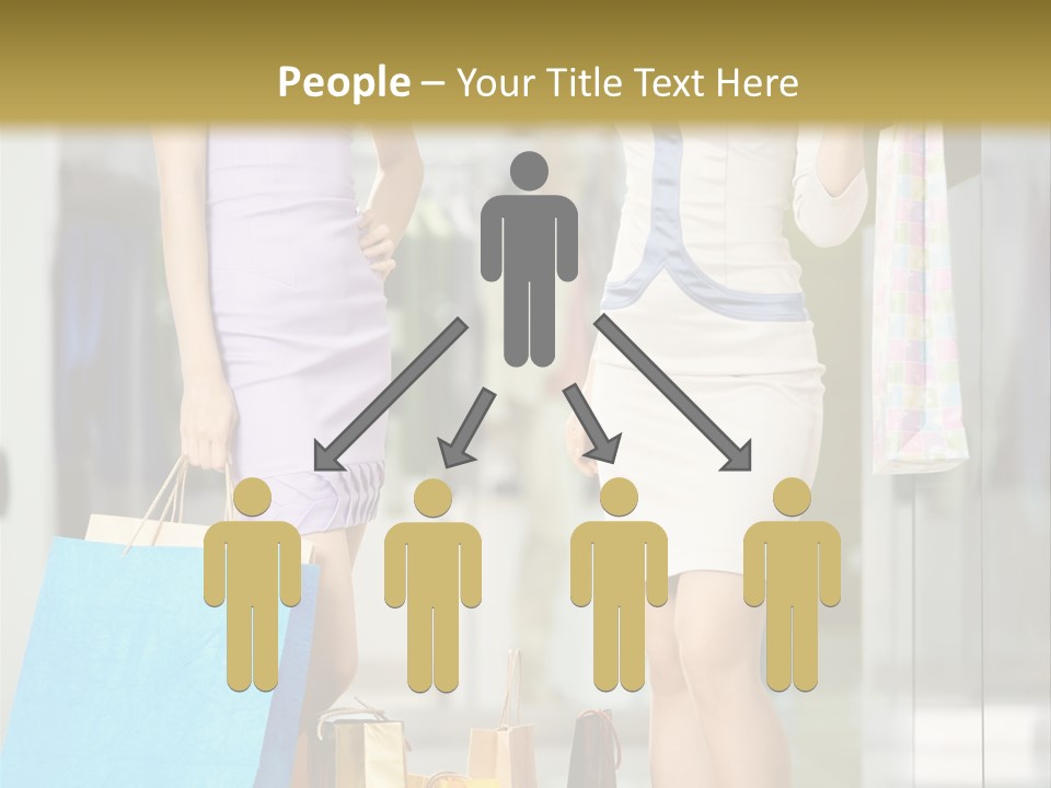 Beautiful Attractive Laughing PowerPoint Template