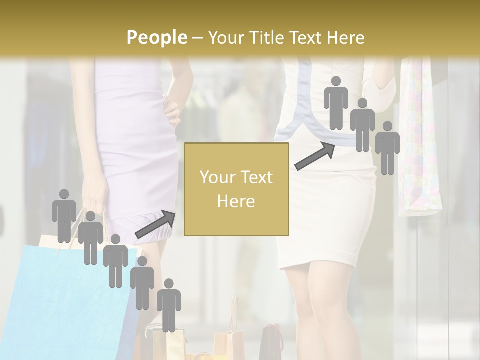 Beautiful Attractive Laughing PowerPoint Template