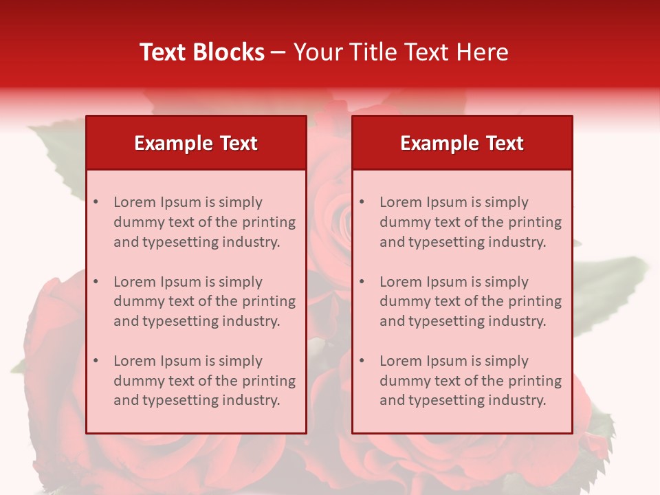Roses Download PowerPoint Template