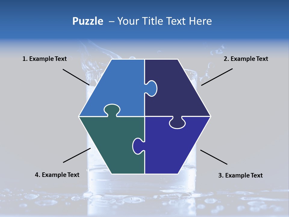 Shot Glasses Psd PowerPoint Template