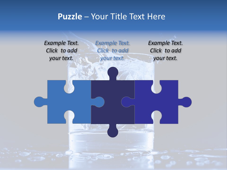 Shot Glasses Psd PowerPoint Template